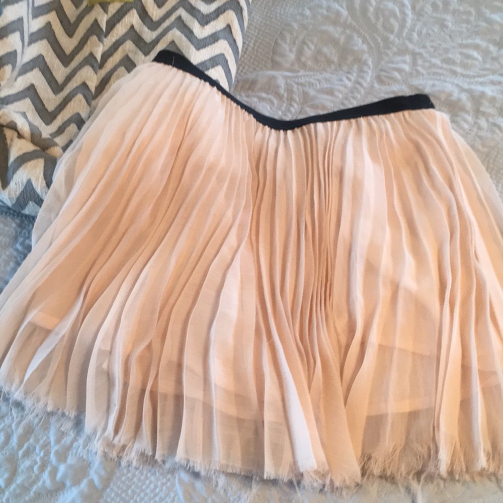 Free People Raw Edge Skirt Sz XS - Spring Perfect - Picture 5 of 5